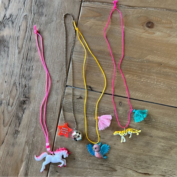 Adorable and Cool Gunner and Lux Pendant Necklaces Bundle of 4 - Picture 2 of 14